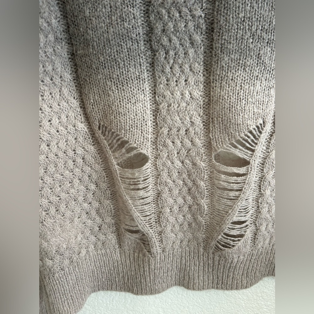 Itterre Wool Ombre Brown Sweater - Picture 7 of 16